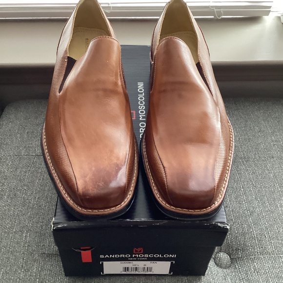 Sandro Moscoloni Daniel Leather Bike Toe Loafer (Men) 10.5 main image 11